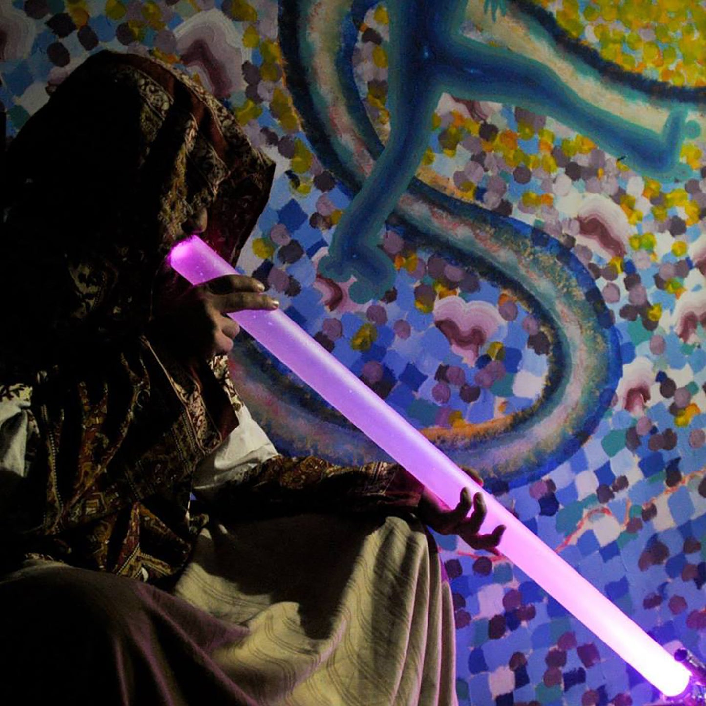 Didgeridoo de cuarzo con sistema cromatico