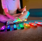 Kit de Chakras – Set de 7 barras de cuarzo con colores