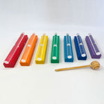 Kit de Chakras – Set de 7 barras de cuarzo con colores
