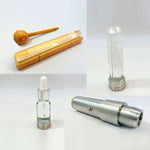 Quartz tip with 7 colors of the chakras and accessories - Kit Vibra