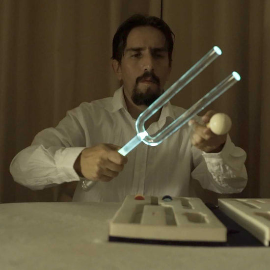 Diapasón de cuarzo con sistema de cromatico - Vibra Fork